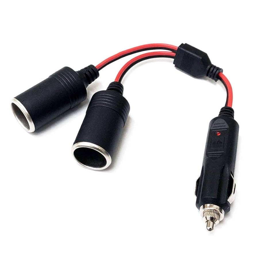 とも商品　2点 Amazon | lifepower 12V/24V車両用 シガーソケット2分割ケーブル